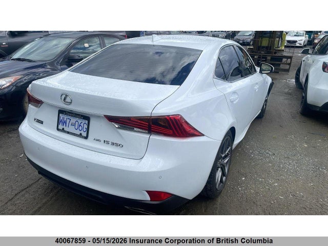 2019 Lexus Is 350 მანქანა იყიდება აუქციონზე, vin: JTHCZ1D28K5017170, აუქციონის ნომერი: 40067859