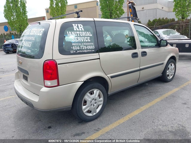Aukcja sprzedaży 2009 Chevrolet Uplander Ls, vin: 1GNDU23189D113701, numer aukcji: 40067872