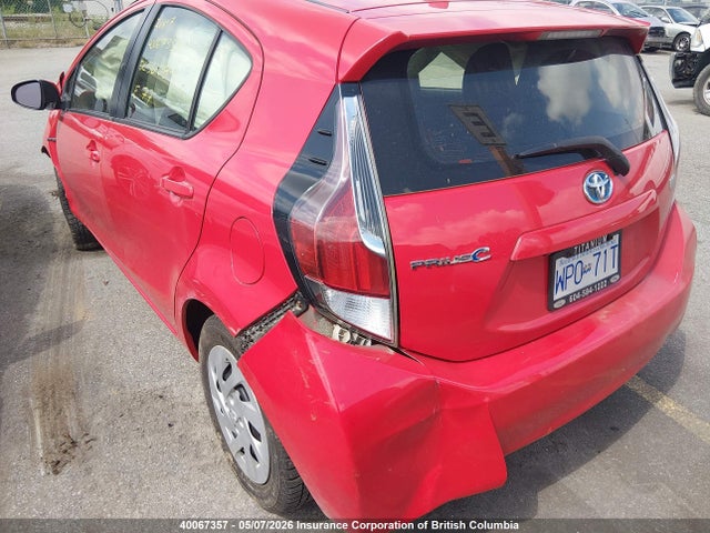 JTDKDTB3XG1127753 Toyota PRIUS C