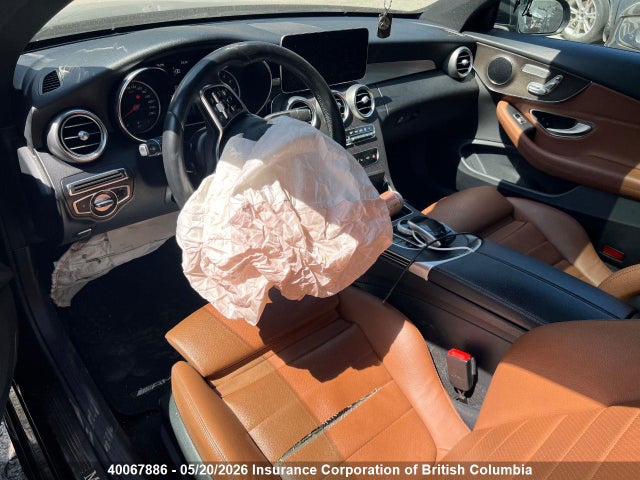 Aukcja sprzedaży 2019 Mercedes-benz C 300 4mati, vin: WDDWJ8EB1KF793475, numer aukcji: 40067886