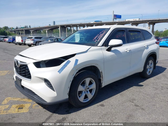 5TDBZRBH6LS502387 Toyota Highlander L/le