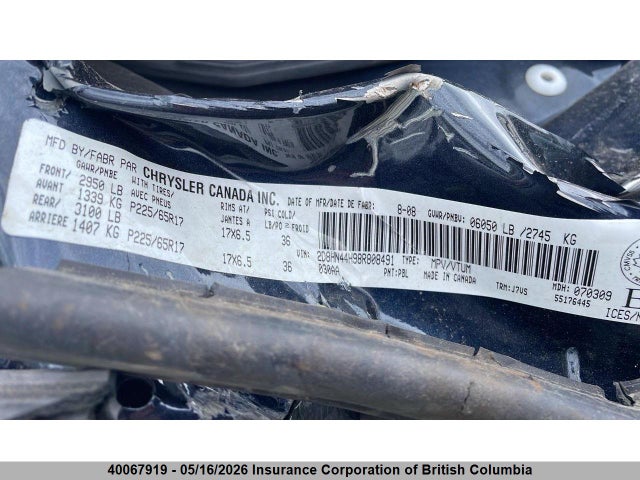 Aukcja sprzedaży 2008 Dodge Grand Caravan Se, vin: 2D8HN44H98R808491, numer aukcji: 40067919