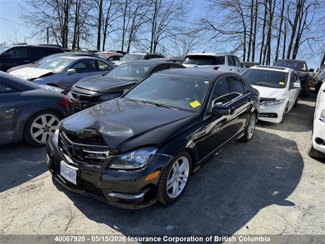 Продажа на аукционе авто 2014 Mercedes-benz C 300 4mati, vin: WDDGF8AB7EA901952, номер лота: 40067920