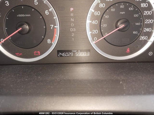 40061282 :رقم المزاد ، 1HGCP26788A806359 vin ، 2008 Honda Accord Ex مزاد بيع