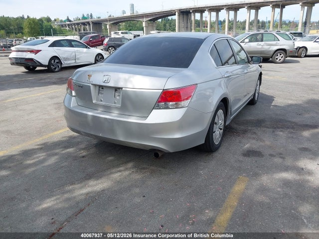 Продажа на аукционе авто 2010 Honda Accord Lx, vin: 1HGCP2F39AA078246, номер лота: 40067937