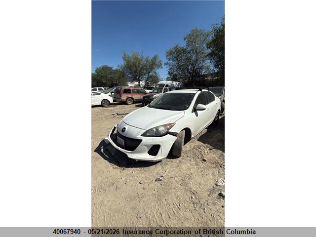 40067940 :رقم المزاد ، JM1BL1V77C1687116 vin ، 2012 Mazda 3 I مزاد بيع