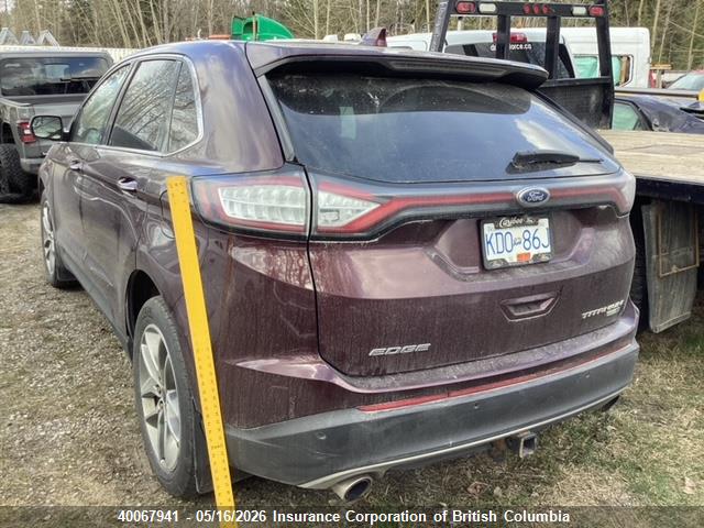 Продажа на аукционе авто 2018 Ford Edge, vin: 2FMPK4K9XJBB69305, номер лота: 40067941