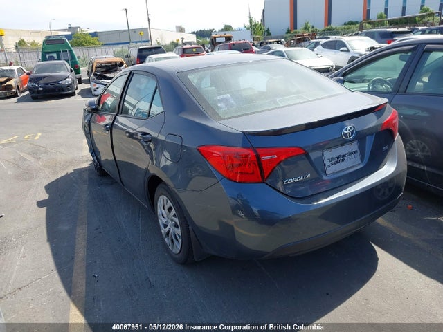 40067951 :رقم المزاد ، 2T1BURHE6JC044156 vin ، 2018 Toyota Corolla L/le/xle/se/xse مزاد بيع
