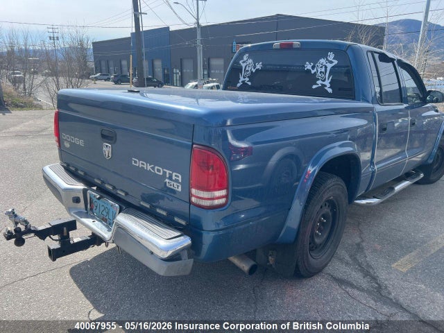 2003 Dodge Dakota Quad Slt მანქანა იყიდება აუქციონზე, vin: 1D7HL48N53S320866, აუქციონის ნომერი: 40067955