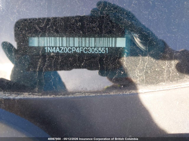 40067958 :رقم المزاد ، 1N4AZ0CP4FC305551 vin ، 2015 Nissan Leaf مزاد بيع