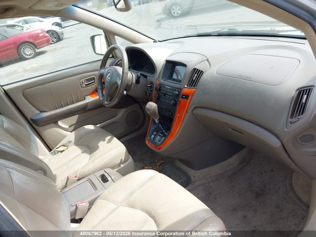Aukcja sprzedaży 2002 Lexus Rx 300, vin: JTJHF10U520238937, numer aukcji: 40067962