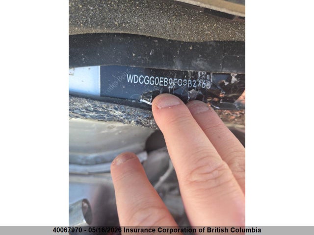 WDCGG0EB9FG382768 Mercedes-Benz Glk 250 Bluetec