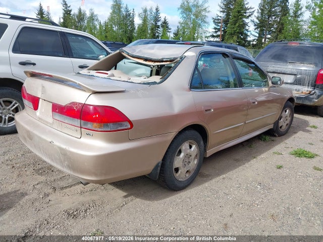 Продаж на аукціоні авто 2002 Honda Accord Ex, vin: 1HGCG16512A802346, номер лоту: 40067977