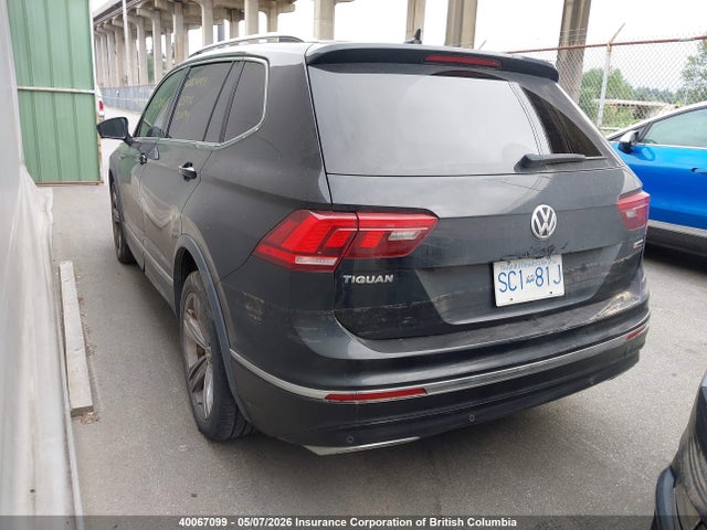 3VV4B7AX9LM137229 Volkswagen Tiguan Sel Premium R-line
