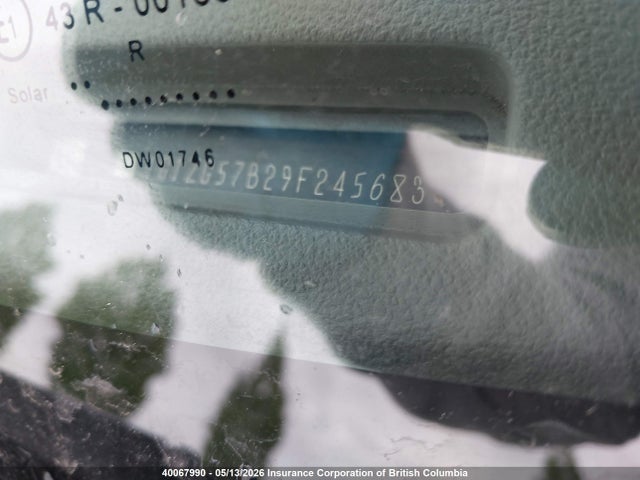 2009 Chevrolet Malibu Ls მანქანა იყიდება აუქციონზე, vin: 1G1ZG57B29F245683, აუქციონის ნომერი: 40067990