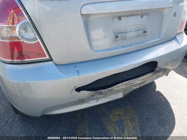 2008 Hyundai Accent Gs მანქანა იყიდება აუქციონზე, vin: KMHCN35C48U079384, აუქციონის ნომერი: 40068004