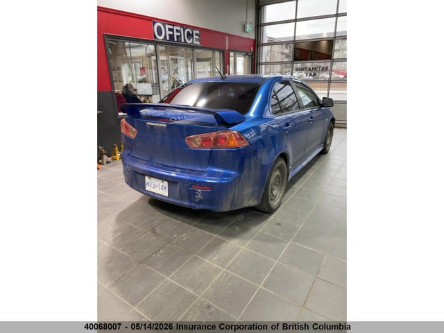40068007 :رقم المزاد ، JA32U8FWXAU606034 vin ، 2010 Mitsubishi Lancer Gts مزاد بيع