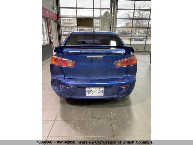 40068007 :رقم المزاد ، JA32U8FWXAU606034 vin ، 2010 Mitsubishi Lancer Gts مزاد بيع