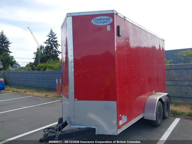 Continental Cargo Box Trailer 2022 2BGT07235NF724617 Image 11