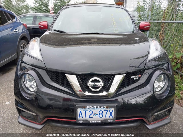 Aukcja sprzedaży 2015 Nissan Juke Nismo Rs, vin: JN8DF5MR5FT200163, numer aukcji: 40067089