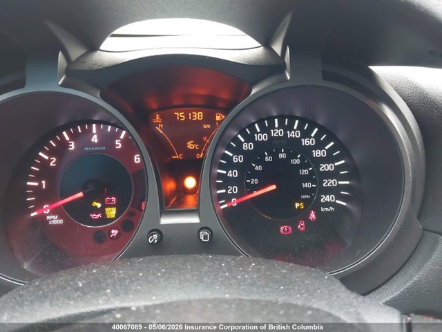 Aukcja sprzedaży 2015 Nissan Juke Nismo Rs, vin: JN8DF5MR5FT200163, numer aukcji: 40067089