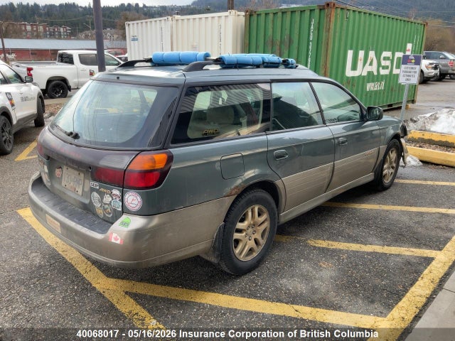 Продажа на аукционе авто 2000 Subaru Legacy Outback, vin: 4S3BH6655Y6632072, номер лота: 40068017