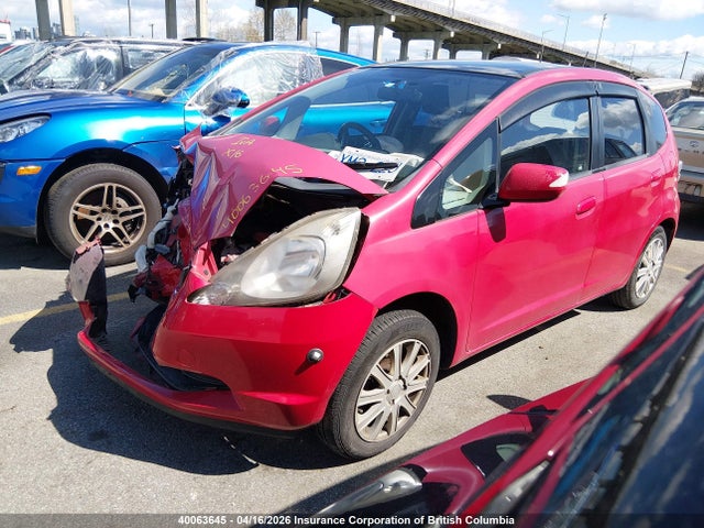 40063645 :رقم المزاد ، GE61368584 vin ، 2010 Honda Fit مزاد بيع