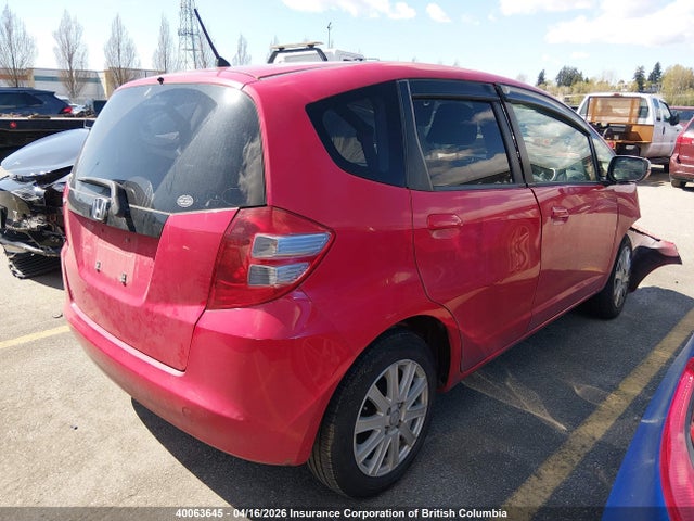 40063645 :رقم المزاد ، GE61368584 vin ، 2010 Honda Fit مزاد بيع