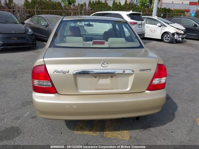 Aukcja sprzedaży 2002 Mazda Protege Dx/lx/es, vin: JM1BJ225720518829, numer aukcji: 40068029