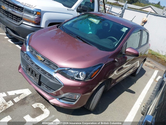 2019 Chevrolet Spark 1lt მანქანა იყიდება აუქციონზე, vin: KL8CD6SA0KC771675, აუქციონის ნომერი: 40065606