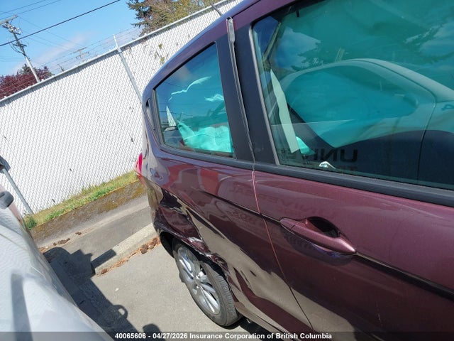2019 Chevrolet Spark 1lt მანქანა იყიდება აუქციონზე, vin: KL8CD6SA0KC771675, აუქციონის ნომერი: 40065606