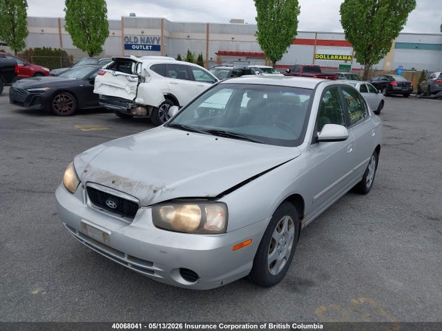Aukcja sprzedaży 2003 Hyundai Elantra Gls/gt, vin: KMHDN45D63U699701, numer aukcji: 40068041