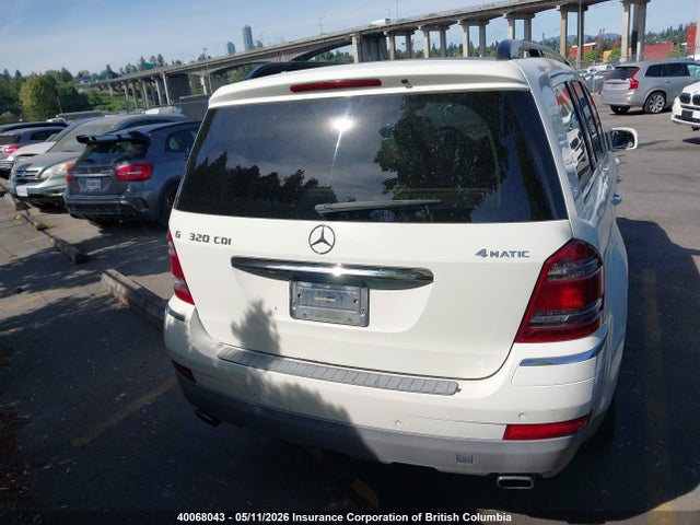 Продаж на аукціоні авто 2008 Mercedes-benz Gl 320 Cdi 4matic, vin: 4JGBF22E48A308396, номер лоту: 40068043
