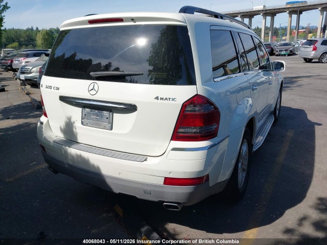 Продаж на аукціоні авто 2008 Mercedes-benz Gl 320 Cdi 4matic, vin: 4JGBF22E48A308396, номер лоту: 40068043