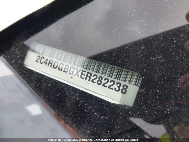 2C4RDGBGXER282238 Dodge Grand Caravan Se