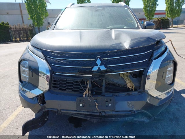 2025 Mitsubishi Outlander Phev Gt Noir/gt S-awc მანქანა იყიდება აუქციონზე, vin: JA4T5WA98SZ611689, აუქციონის ნომერი: 40068051