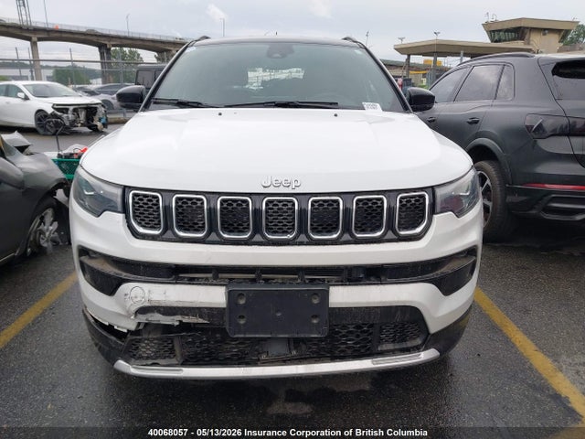 40068057 :رقم المزاد ، 3C4NJDCN5RT575227 vin ، 2022 Jeep Compass Limited مزاد بيع