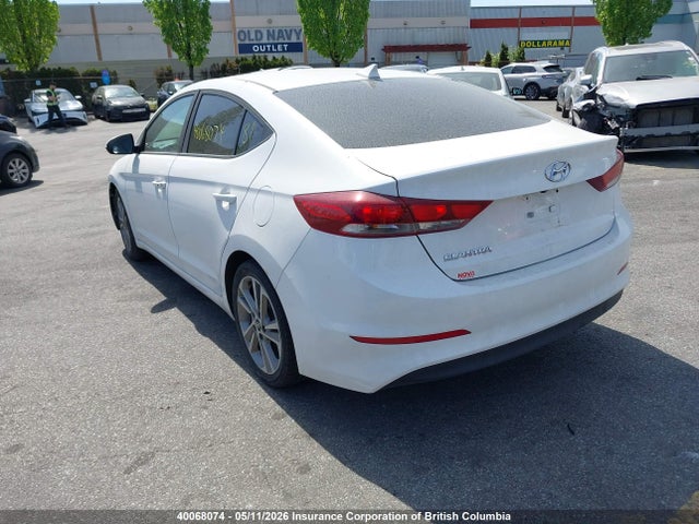 KMHD84LFXJU541838 Hyundai Elantra Sel/value/limited