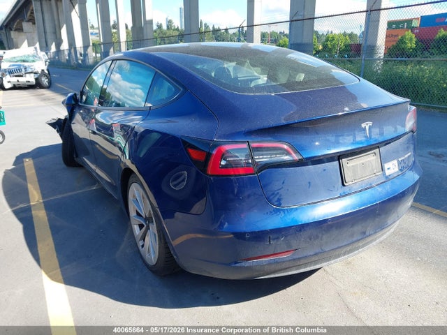 Продажа на аукционе авто 2022 Tesla Model 3, vin: 5YJ3E1EB4NF132606, номер лота: 40065664