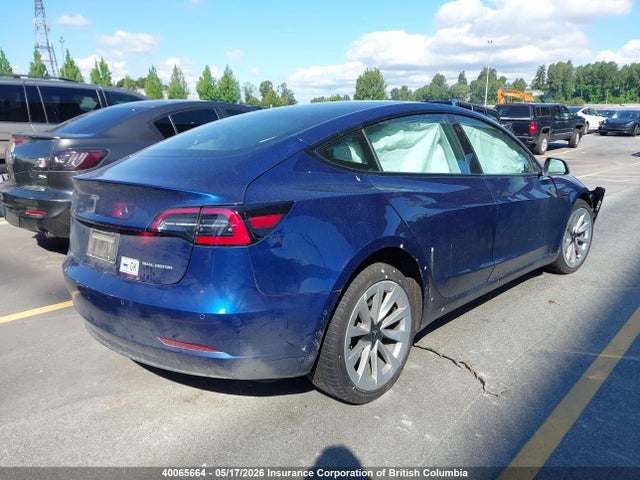 Продажа на аукционе авто 2022 Tesla Model 3, vin: 5YJ3E1EB4NF132606, номер лота: 40065664