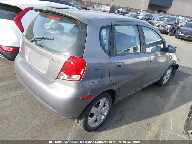 40066499 :رقم المزاد ، KL2TW65697B733516 vin ، 2007 Pontiac Wave Lt مزاد بيع