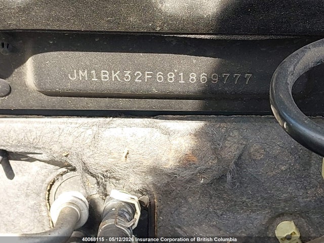 2008 Mazda 3 I მანქანა იყიდება აუქციონზე, vin: JM1BK32F681869777, აუქციონის ნომერი: 40068115