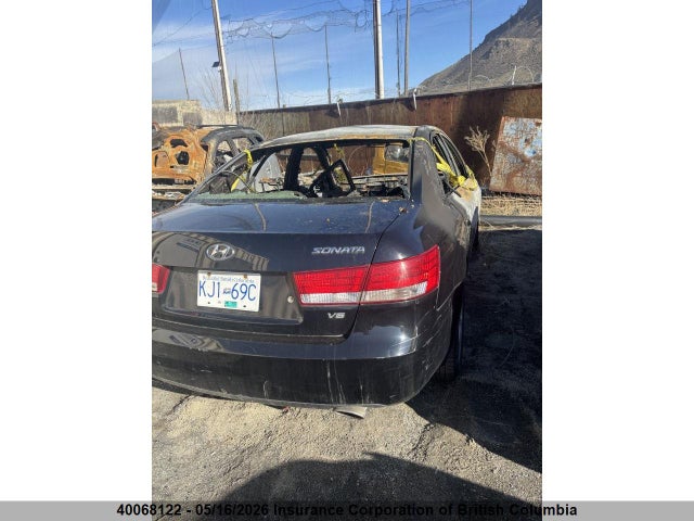 2007 Hyundai Sonata Gl მანქანა იყიდება აუქციონზე, vin: 5NPET46F27H277620, აუქციონის ნომერი: 40068122