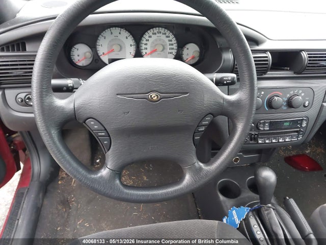40068133 :رقم المزاد ، 1C3EL45R74N364036 vin ، 2004 Chrysler Sebring Lx مزاد بيع