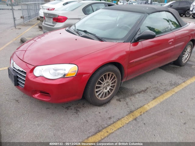 40068133 :رقم المزاد ، 1C3EL45R74N364036 vin ، 2004 Chrysler Sebring Lx مزاد بيع