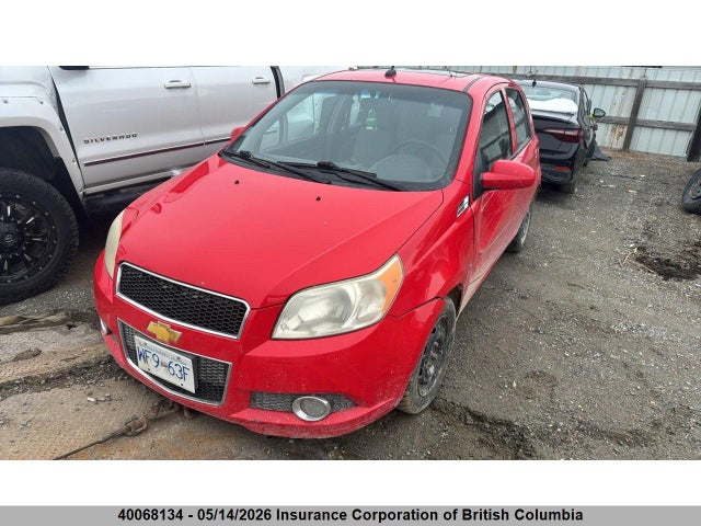 2009 Chevrolet Aveo მანქანა იყიდება აუქციონზე, vin: KL1TX66E69B357626, აუქციონის ნომერი: 40068134