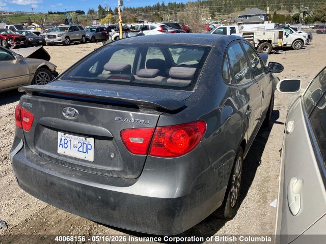 2009 Hyundai Elantra Gls/se მანქანა იყიდება აუქციონზე, vin: KMHDU45DX9U739323, აუქციონის ნომერი: 40068156