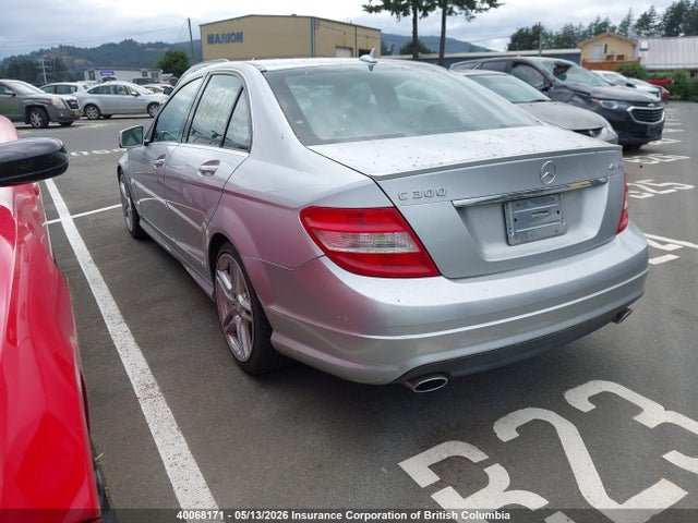 Продажа на аукционе авто 2010 Mercedes-benz C 300 4matic, vin: WDDGF8BB0AR091672, номер лота: 40068171