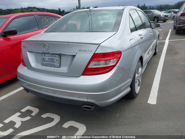 Продажа на аукционе авто 2010 Mercedes-benz C 300 4matic, vin: WDDGF8BB0AR091672, номер лота: 40068171