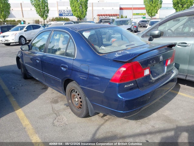 2002 Acura 1.7el Premium მანქანა იყიდება აუქციონზე, vin: 2HHES36862H006962, აუქციონის ნომერი: 40068184